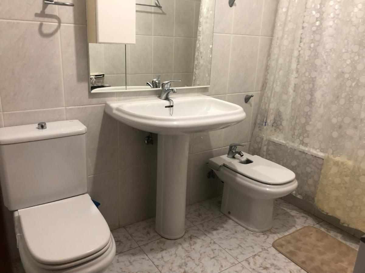 Apartamento Con Hermosas Vistas A La Playa Del Altar Sieiro Esterno foto