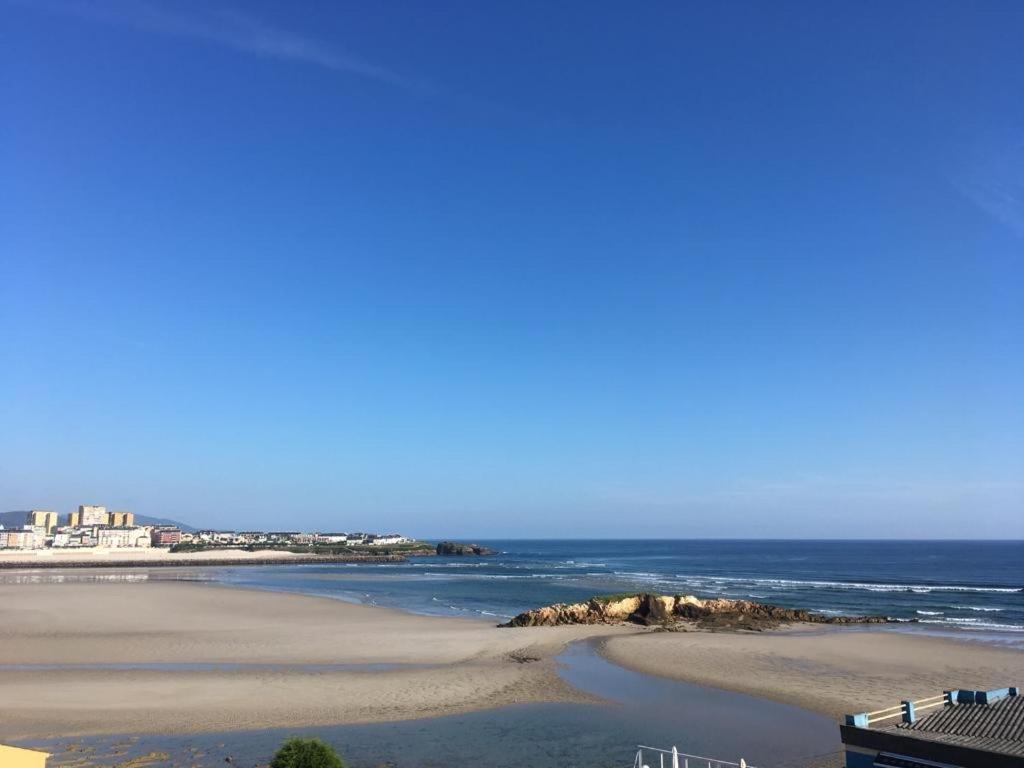 Apartamento Con Hermosas Vistas A La Playa Del Altar Sieiro Esterno foto