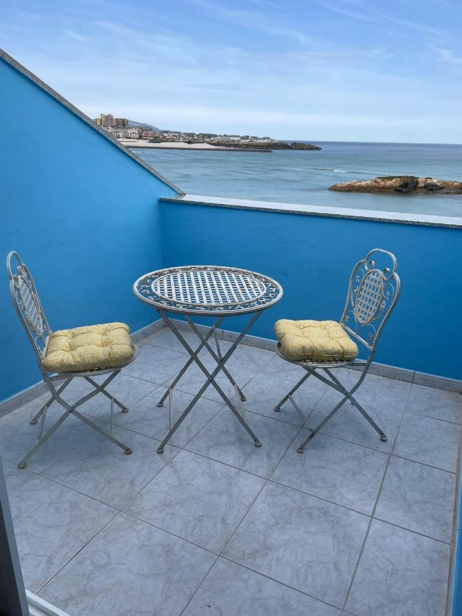 Apartamento Con Hermosas Vistas A La Playa Del Altar Sieiro Esterno foto